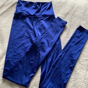 Royal blue highwaisted leggings